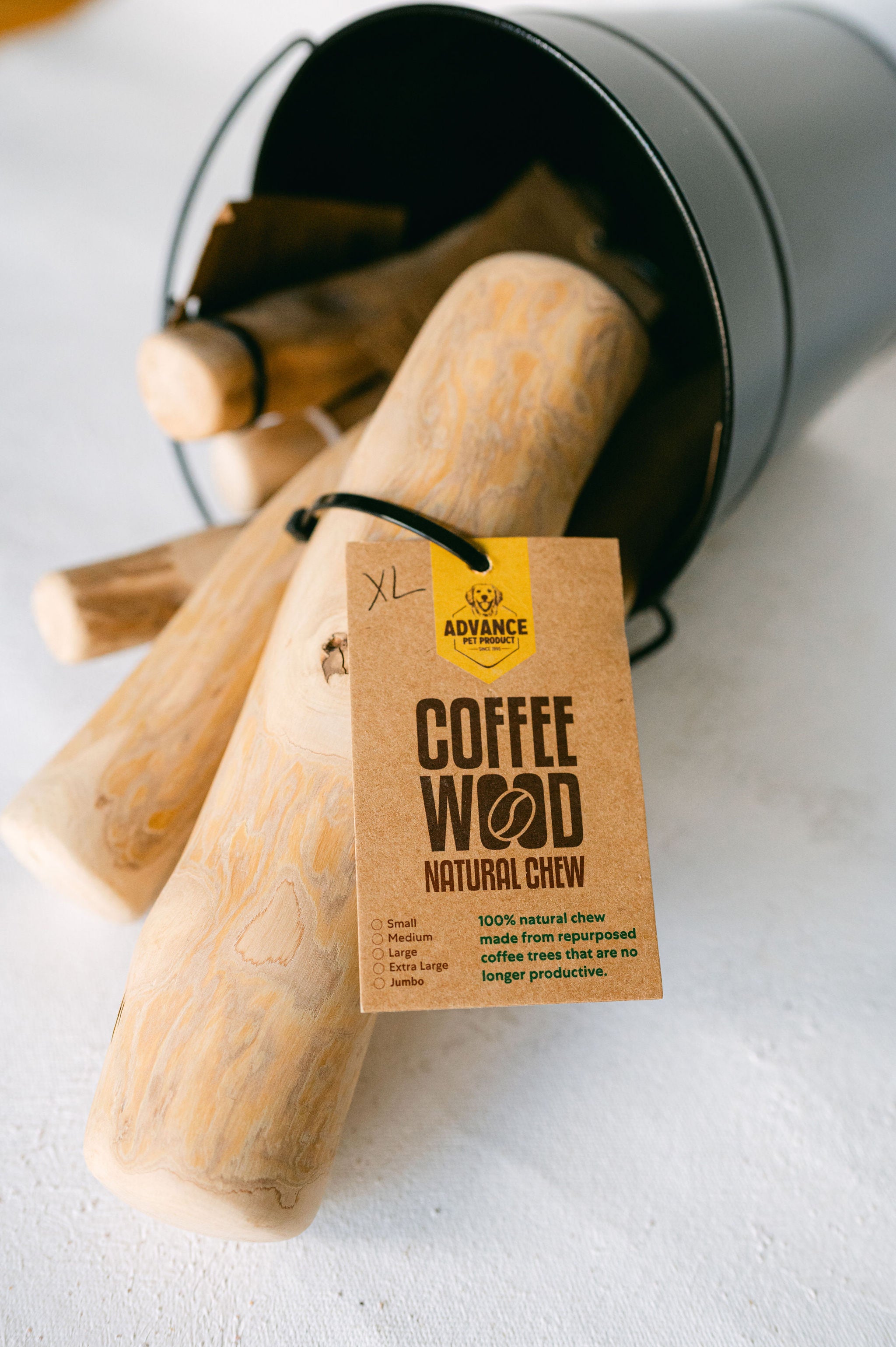 All-Natural Coffee Wood Chews For Dogs