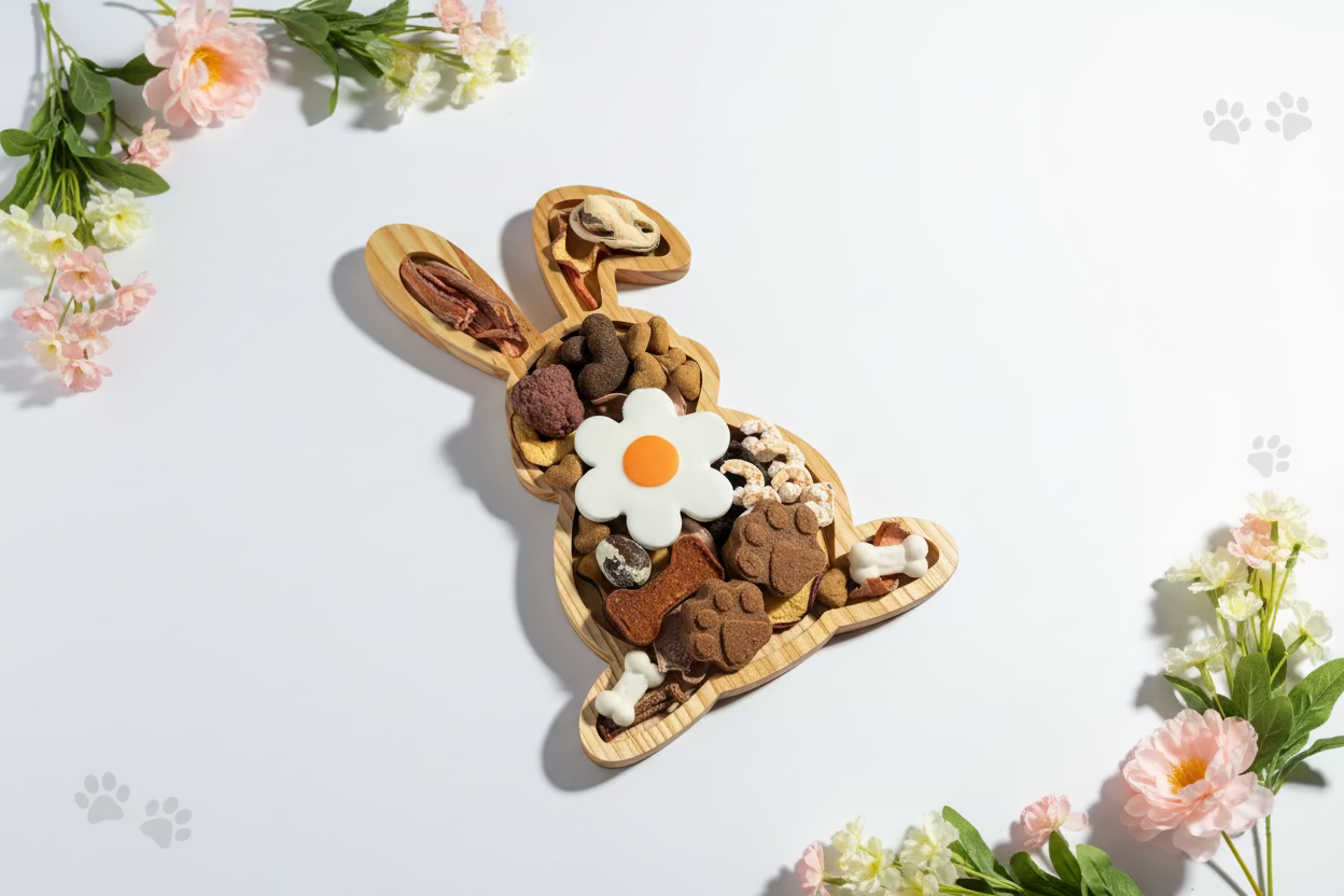 Pawcuterie Board for Dogs - Bamboo Board