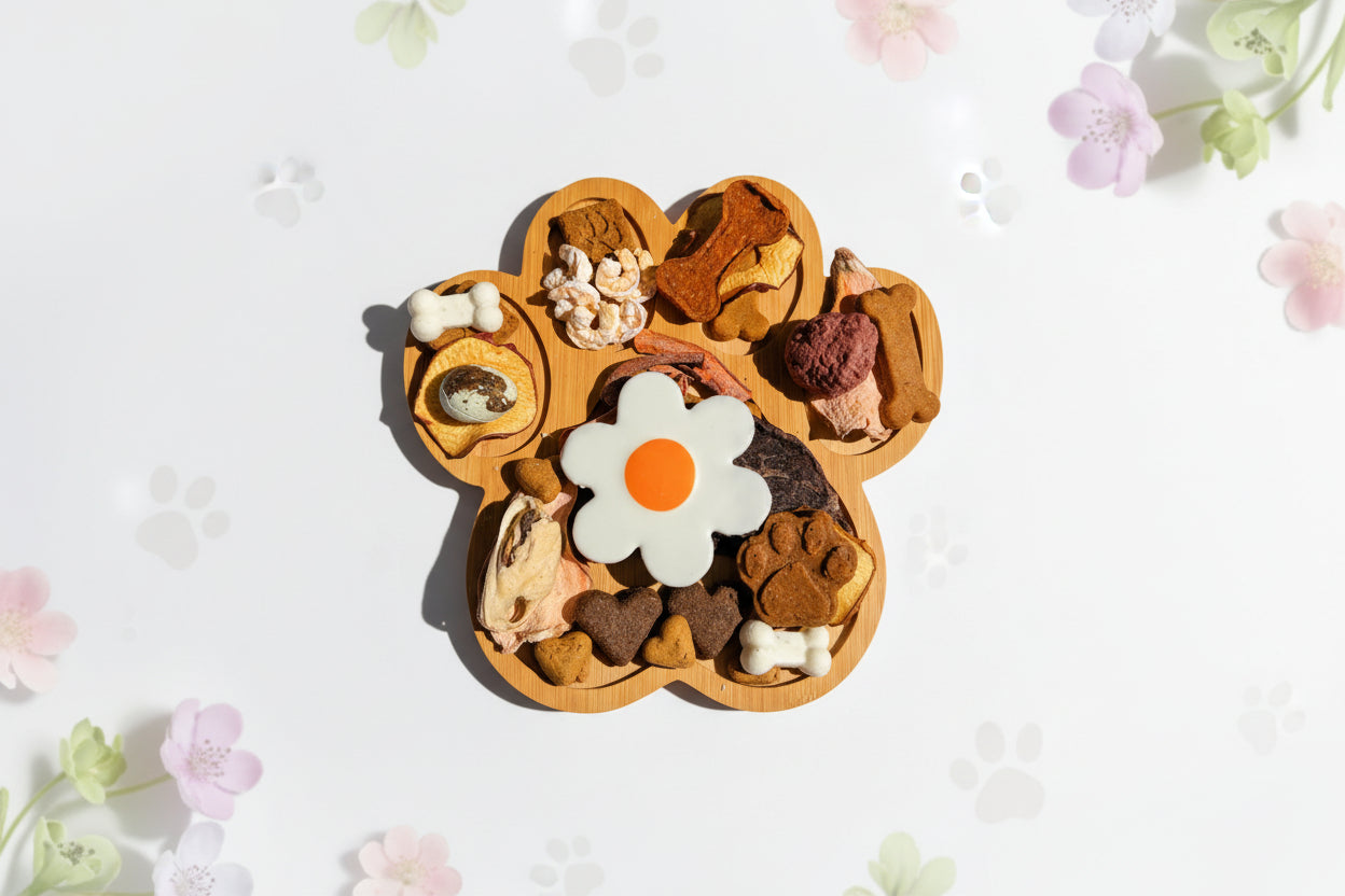 Pawcuterie Board for Dogs - Bamboo Board