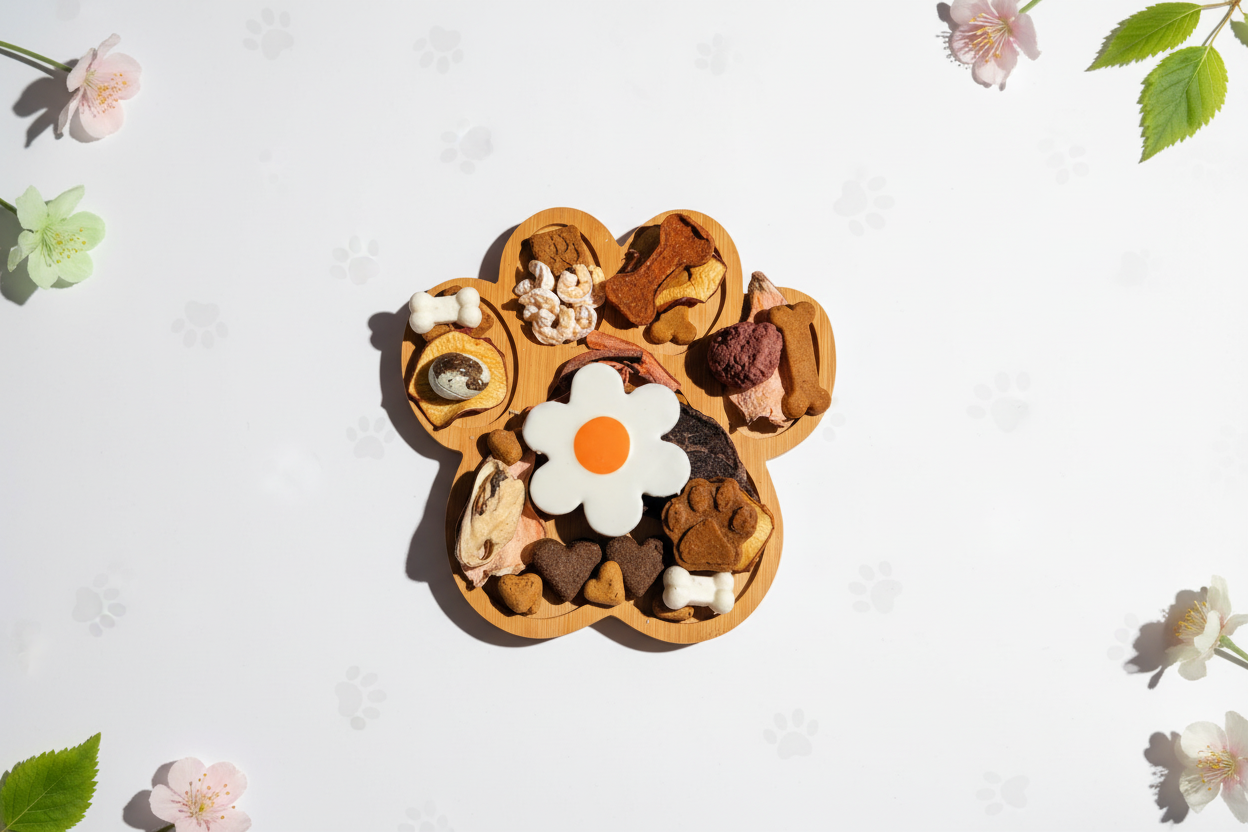 Pawcuterie Board for Dogs - Bamboo Board